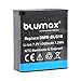Produktbild Blumax Akku DMW-BLG10e (1000mAh) - NTC-Sensor & stabiles V1 Gehäuse - kompatibel mit Panasonic Lumix DC-TZ95D DC-GX9 TZ202 TZ91 DMC TZ101 TZ81 GF6 GX7 GX80 LX100 G110