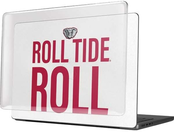 Skinit Case + Skin Compatible with MacBook Pro 14in (2021) - Officially Licensed Alabama Crimson Roll Tide Design