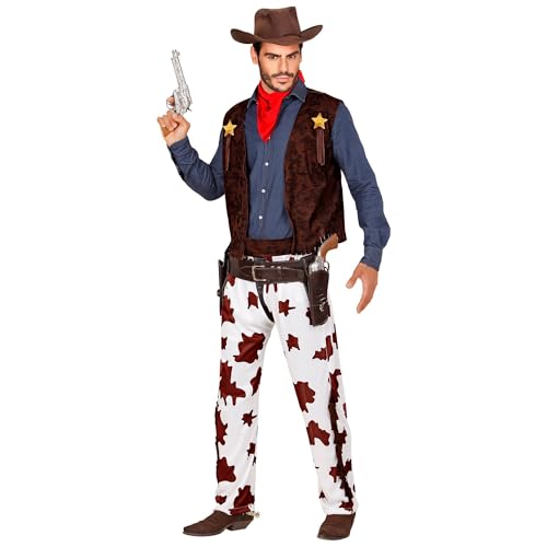 W WIDMANN MILANO Party Fashion - Disfarces de cowboy, extremo oeste, bandido, disfarces de carnaval