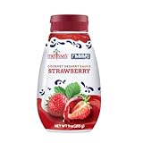 Fabbri Gourmet Dessert Sauce, Strawberry Flavor, Flavoring sauce for Ice Cream, Desserts and hot and cold Beverages, Made in Italy, 7.9oz bottle