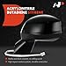 A-Premium Driver Side Power Door Mirror Compatible with Honda Civic 2012 2013 - Non-Heated Manual Folding Black Outside Rear View Mirror