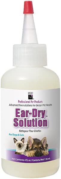 Professional Pet Products Ear-Dry Solution, 118 ml