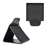 Bailinks 2er Set Sicherheitsgurt Versteller Auto Gurtschloss Positionierer, Universal Sicherheitsgurt Clip, Leder Schulter-Nacken Gurtclip für Komfort und Entspannung (Klettverschluss)