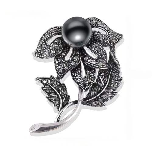 Image of Brooch Pins For Women Fashion Elegant Brooches Lapel Badges Coat Sweater Scarves Shawl Dress Accessory Wedding Party Prom Jewelry