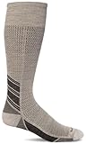Sockwell Circuit OTC Herren Kompressionsstrümpfe, abgestuft, naturfarben, Größe L/XL