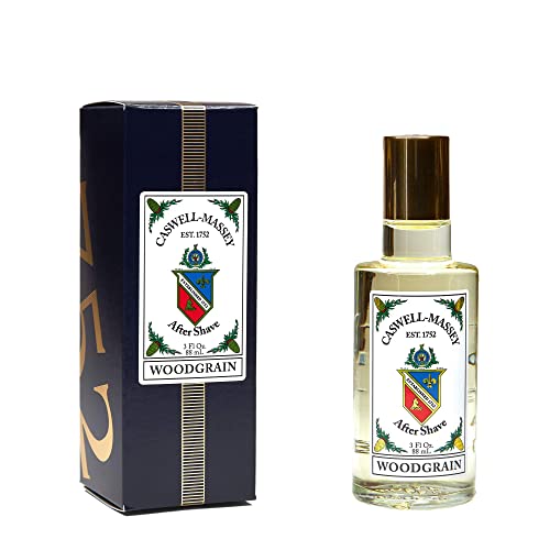 Caswell-Massey Gold Cap Woodgrain Sandalwood After Shave, Soothing Aftershave With Cedarwood, Clove & Musk, 3 Oz #TOP8