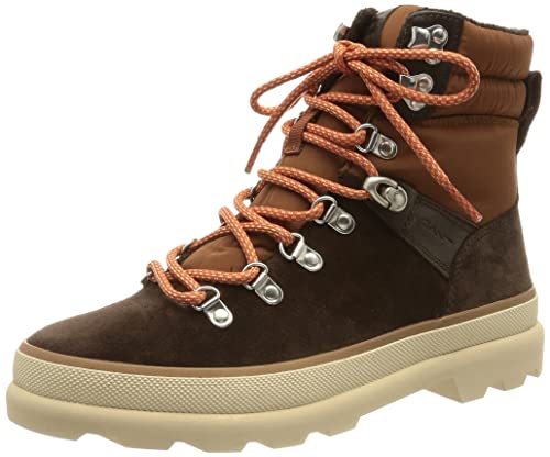 GANT FOOTWEAR Damen Frenny Chelsea Boot Stiefelette, Dark Brown, 37 EU