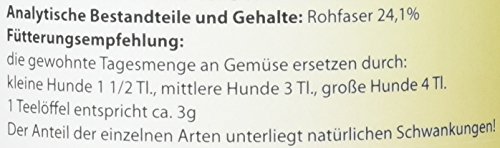 cdVet Naturprodukte Fit-BARF Bio-Wiese 700 g - Hunde - Bio-Kräuter-Kombination - Quelle für Mineralien, Vitamine und Spurenelemente - Basen-Regulation - Vitamine - Rohfütterung - BARFEN -