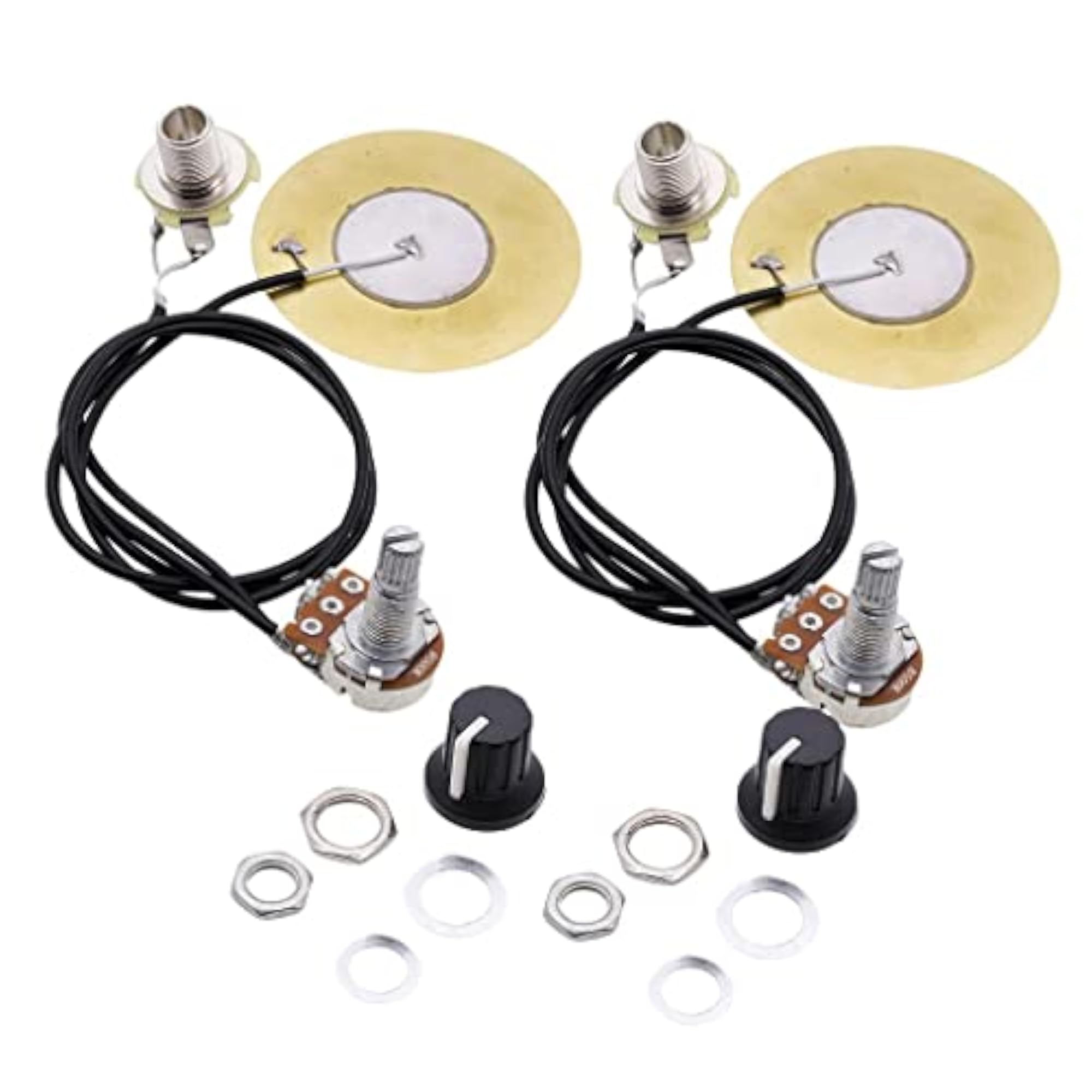 Pickup Piezo Transducer Prewired Amplifier