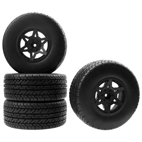 HIRCQOO 4-Pack 12mm SCT Tires with Foam