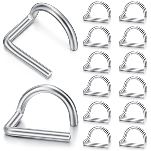 MorningRo 20 Pcs Pig Tail Pin 2'' Scaffolding Gravity Locking G Scaffolding Pins for Steel