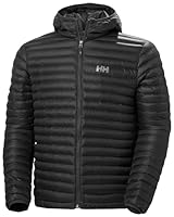 Helly Hansen Men's Sirdal Hooded Insulator Jacket, Black, Medium