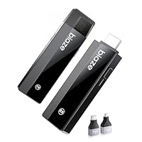 biaze G01 Drahtloser HDMI-Sender und -Empfänger 4K, 394FT Reichweite Dualband Plug & Play Kit für PC, Fernseher, Monitor, Projektor, unterstützt 1080P@60Hz
