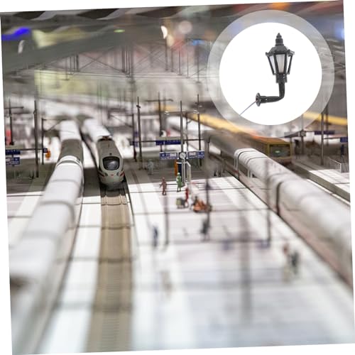 ERINGOGO 48 Pçs DIY Lâmpada De Parede Decorativa Retro Casa De Bonecas Luz Rua Micro Paisagem Lâmpad