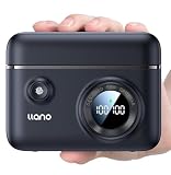 llano 18W NP-FZ100 Caricabatterie per Sony A7III A7R V A7R IV A7C A9 A6600 ZV-E1 FX3 FX30, Caricatore Rapido Dual USB C con Display Digitale Intelligente e Custodia per Schede SD