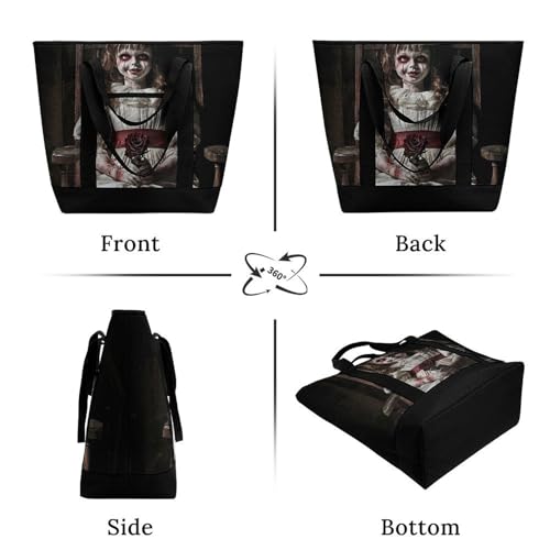 Women's Spacious Thermal Shoulder Bag Stylish Insulated Shopping Tote4