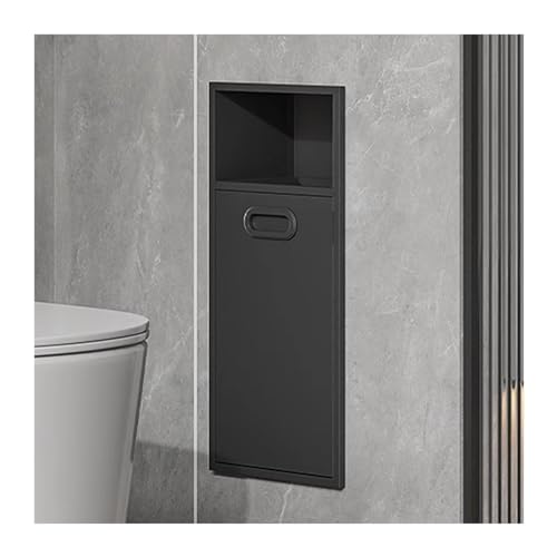 Niche de douche étanche en inox brossé avec étagère murale encastrée antirouille