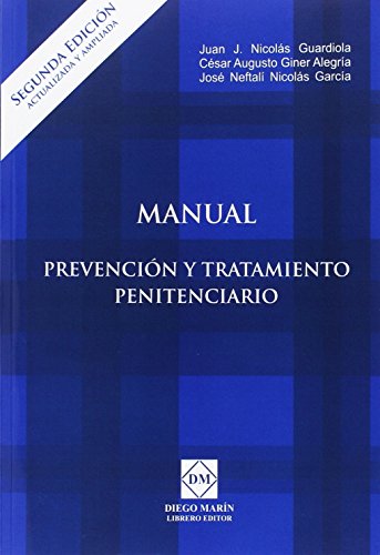 Portada de Manual Prevención y Tratamiento Penitenciario