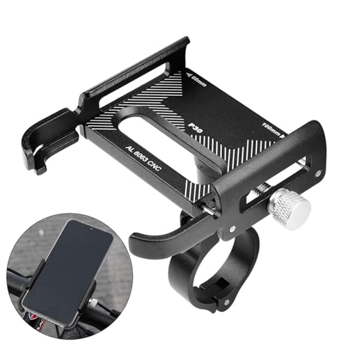 Support de téléphone Lixada en alliage d'aluminium rotatif pour guidon de vélo