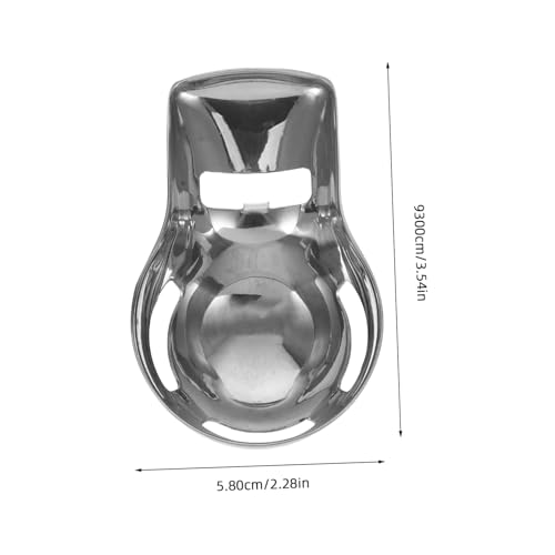 SOLUSTRE Separator Tool Stainless Steel Yolk White Strainer for Baking and Cooking Kitchen Gadget Easy to Clean for and Sauces