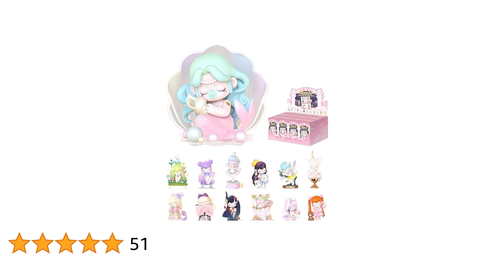 【最終お値下】NANCI MUSEUM OF FANTASY マーメイド Amazon.com: Rolife Nanci Blind Box-Fantasy Museum Series