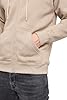 LABEL APPAREL Mens Zip Up Hoodie 300GSM Fleece Plain Pullover Zipped (UK, Alpha, XXL, Regular, Regular, Beige) #2