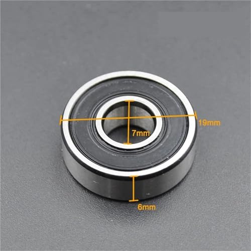 Rodamiento de bolas 607 2RS miniatura para eliminar el ruido en ventiladores 2