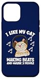 Ya en manzanajugosa.com: Carcasa para iPhone 12 Mini I Like My Cat Making Beats and 3 People Productor Musical Divertido