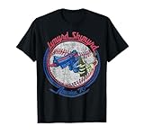 Lynyrd Skynyrd - Pistola de béisbol de Esqueleto con Bandera de EE. UU Camiseta