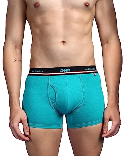 Image of ONN UK Classic Men's Combed Cotton Long Trunk with Feather Touch Ultra Soft Waistband (Pack of 1)