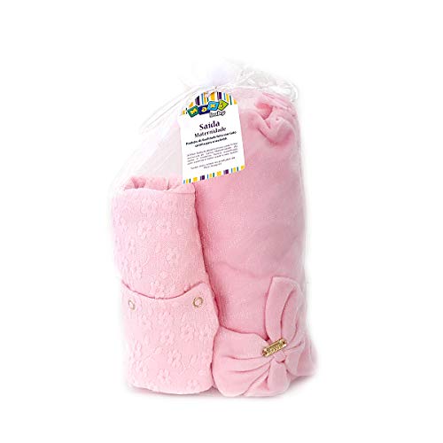 Saída Maternidade Menina Floral Rosa - Maxibaby