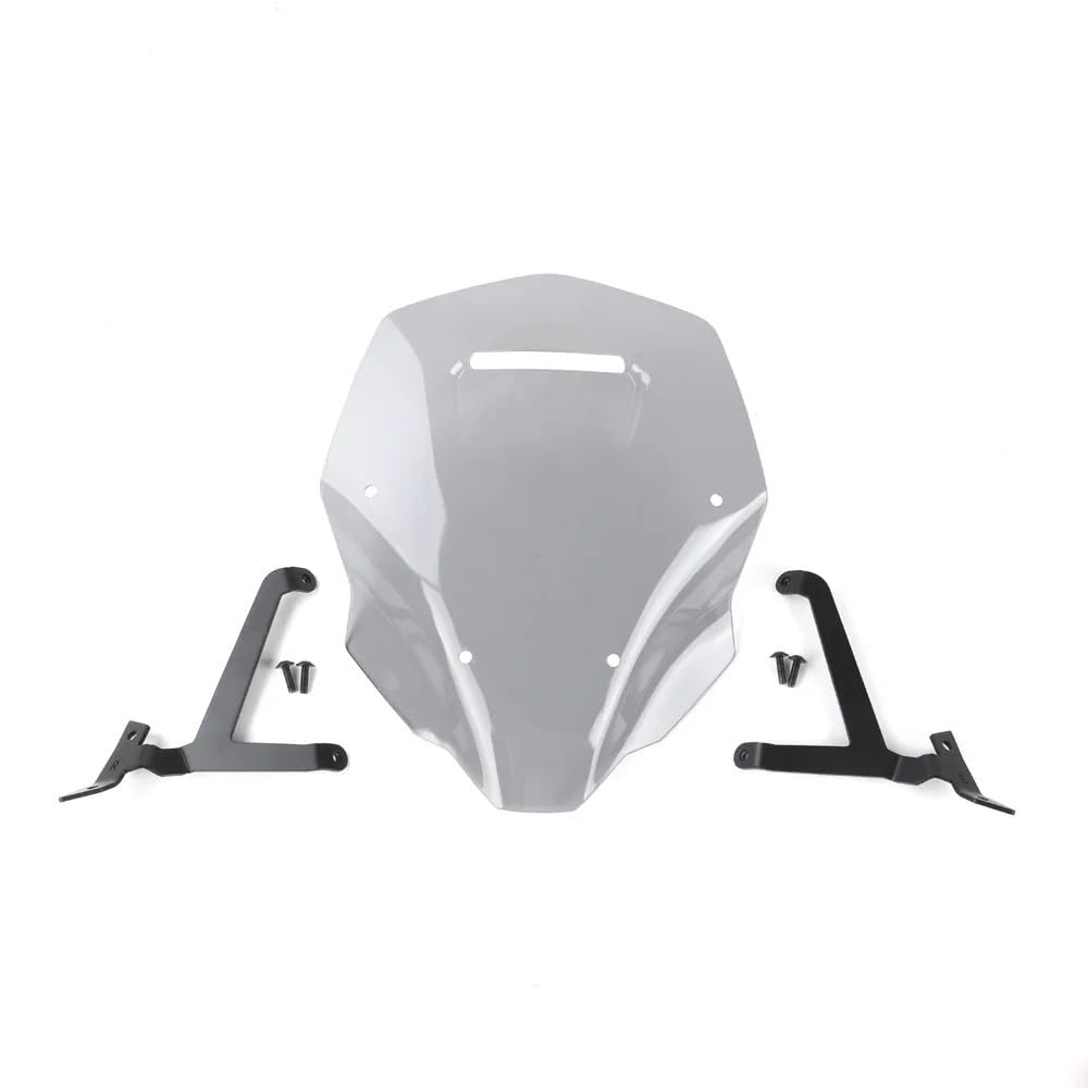 NLNGNZBZTP Windscreen Motorcycle Windshield For MT-07 For Gen4 2025 2026 Windscreen ABS Fairing Wind Deflector Visor(Smoky color)