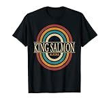 Vintage Retro King Salmon Alaska AK