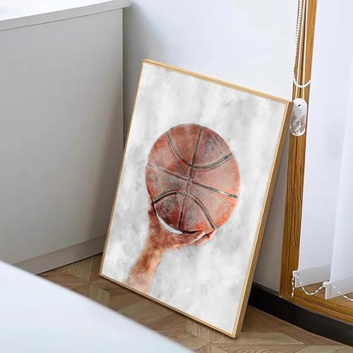 Peinture pour chambre déco basket-ball et salon moderne