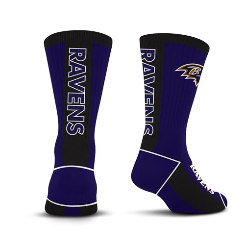 Image of For Bare Feet NFL Unisex Kids Nfl Mvp Crew Sock Youth