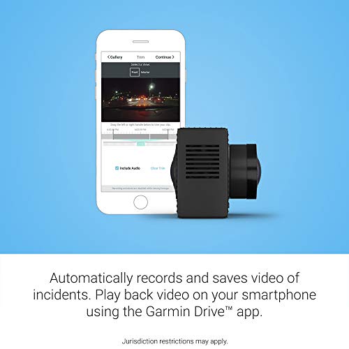 Câmera Para Carro Garmin Dash Cam Tandem 010-02259-00