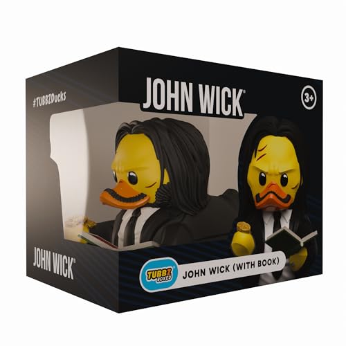TUBBZ Edizione Scatola: John Wick Anatra Cosplay da Collezione in Vinile – Prodotto Ufficiale per i Fan di John Wick