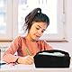 Deepton Federmäppchen Cord, Stifte Mäppchen Mädchen, Schwarz Aesthetic Pencil Case Girl Adults, Schlamppermäppchen Damen, Federtasche Erwachsene Federmappe für Schule, Büro