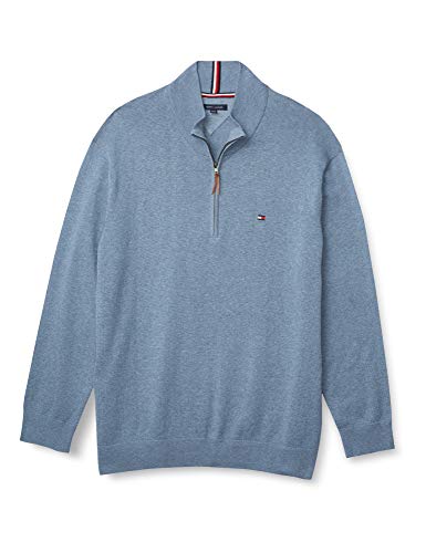 Tommy Hilfiger Men's Big and Tall 1/4 Zip Pullover Sweater