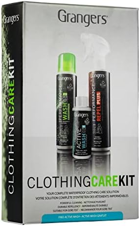 Granger's Outdoor Clothing Care Kit / Clean and Waterproof Outerwear