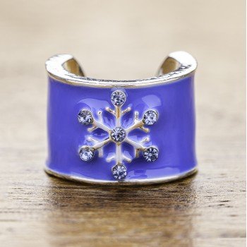 UltraScope Crystal Stethoscope Charm - Snowflake
