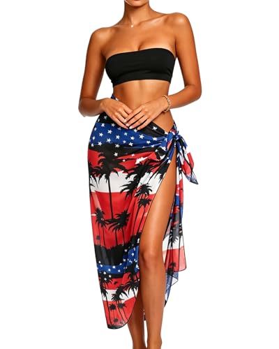 Image of CHICGAL Sarong Wraps Swimsuit Coverup for Women Bathing Suit Cover Up Summer Bikini Beach Swimwear 2026