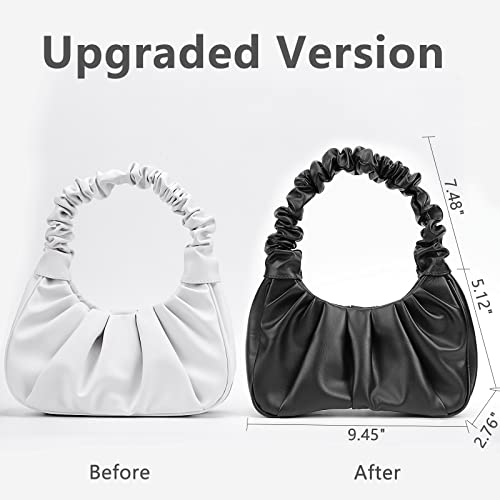 Y2K Purse Bags Chic Pouch Bag Vegan Leather Vintage Hobo Handbag Mini Shoulder Bag Underarm Bag Purse For Women #TOP5