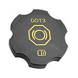 20760280 Dot 3 Brake Fluid Cap Fit for Cadillac Escalade ESV Chevy Suburban Tahoe Chevrolet Silverado Traverse Volt Colorado Corvette & GMC Yukon Sierra Acadia Canyon & Buick Enclave Lucerne