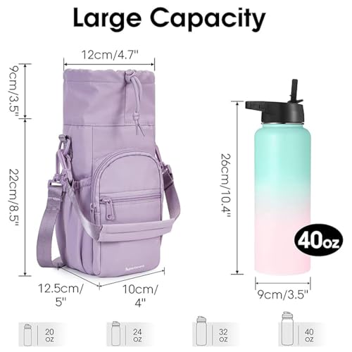 Water Bottle Crossbody Bags, Outdoor Shoulder Bag, Large Capacity Portable Water Bottle Bag3