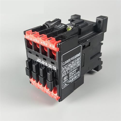 Bobine B16-30-10 220V pour contacteur AC CJX8 à 3 pôles 3NO sur rail 35mm