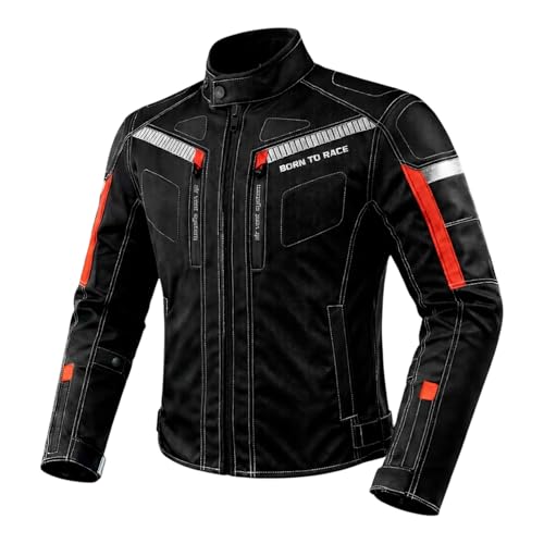 Amazon.com: BTR BORN TO RACE Men's Motorcycle Riding Jacket
