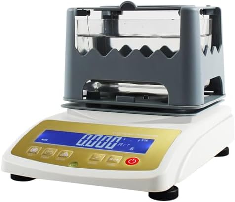 Gold Purity Tester Machine for Jewelry & Pawn Shops | Precision 0.001g Gold Analyzer for Precious Metals | MDJ-600K Lab Equipment for Gold Research,300k