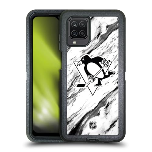 Coque NHL Pittsburgh Penguins Samsung A12 protection antichoc robuste rigide motif marbre 2020