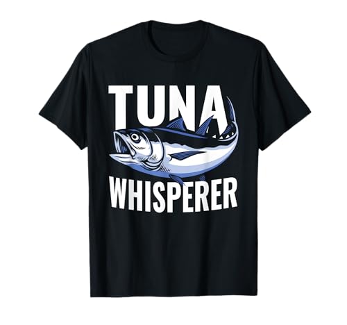 Pesca gigante de atún susurrador de pescado rojo Camiseta